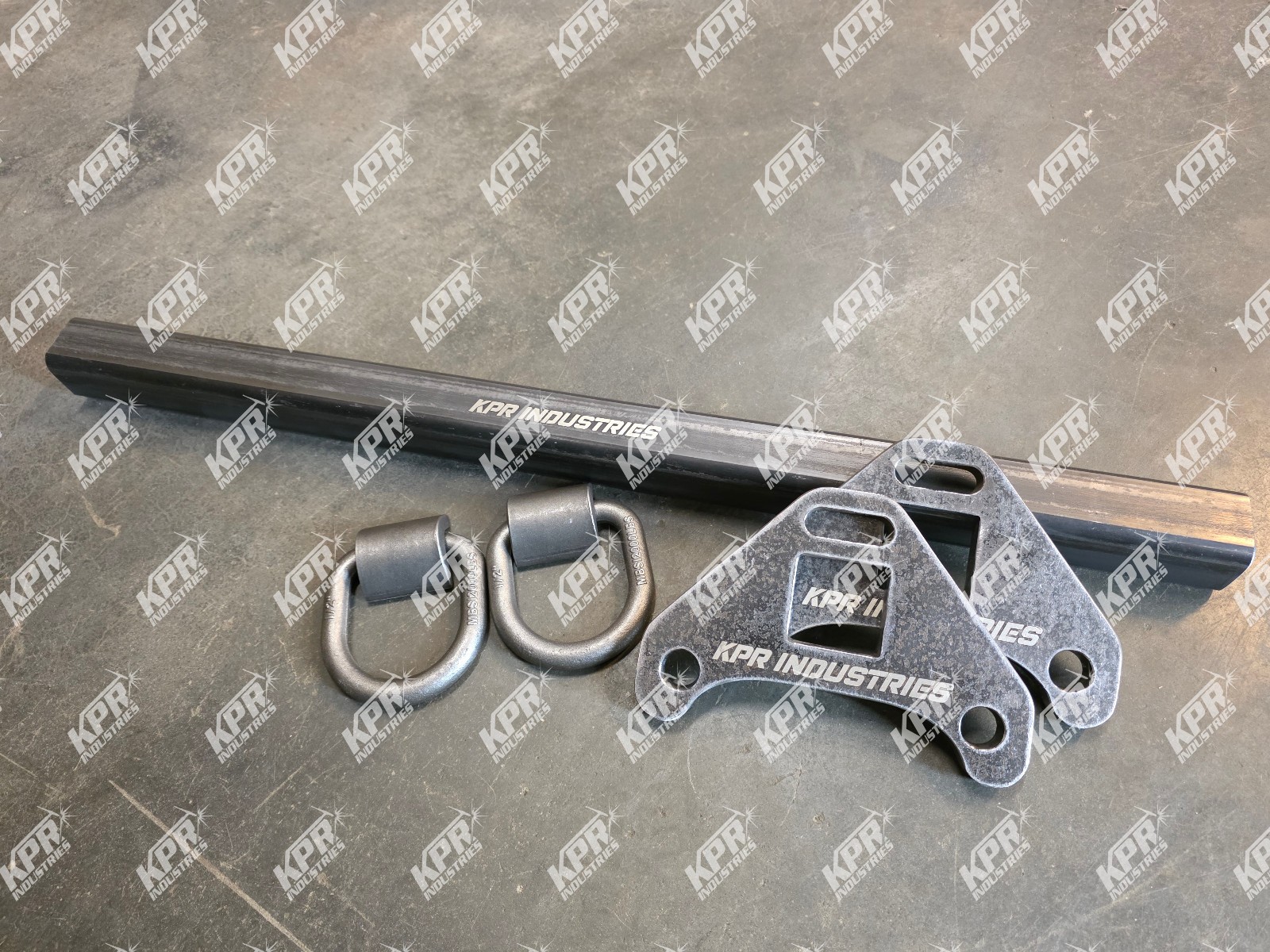 China Mini Excavator Drive Motor Reinforcement Bracket DIY Kit w/tube & D-rings