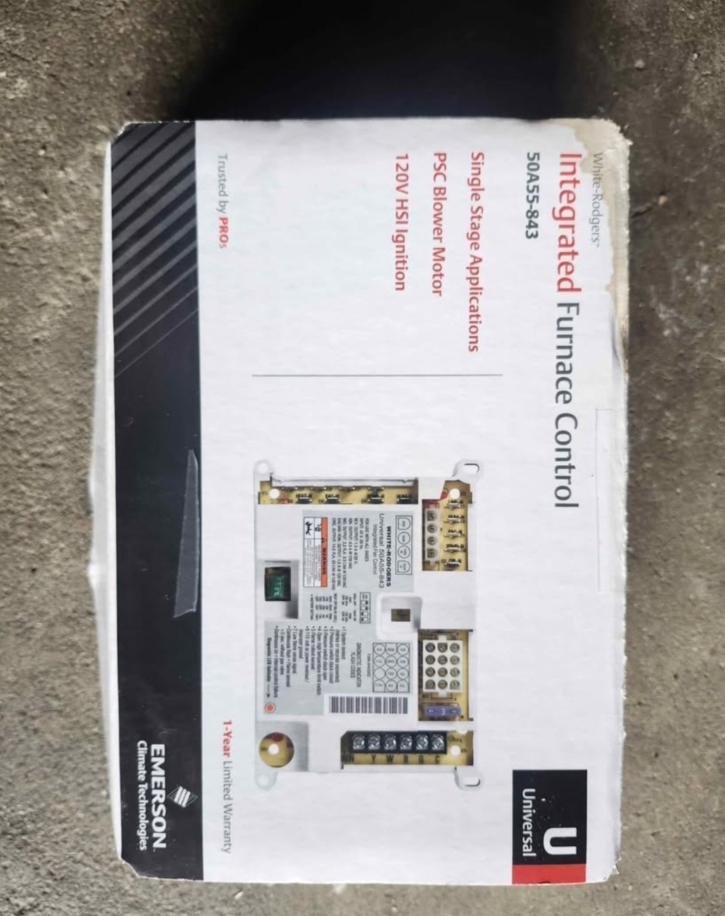 White-Rodgers 50A55-843 Furnace Control Board