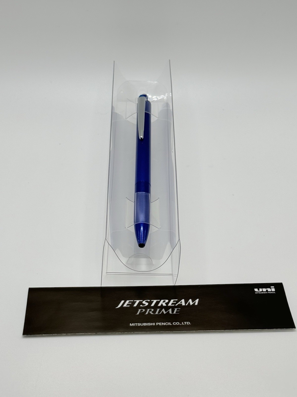 Jetstream Prime 0.7mm Ballpoint Pen Blue Barrel, Push button Made In Japan