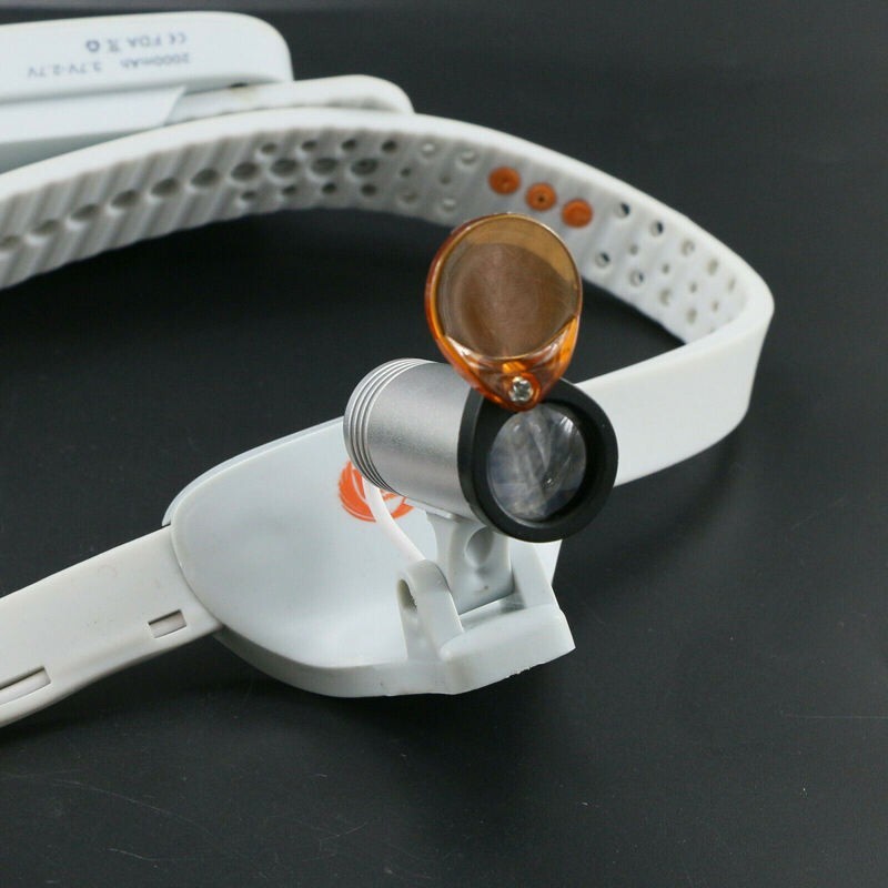 3W High CRI LED Surgical Head Light ENT Wireless Ultra-light Headlamp US STOCK