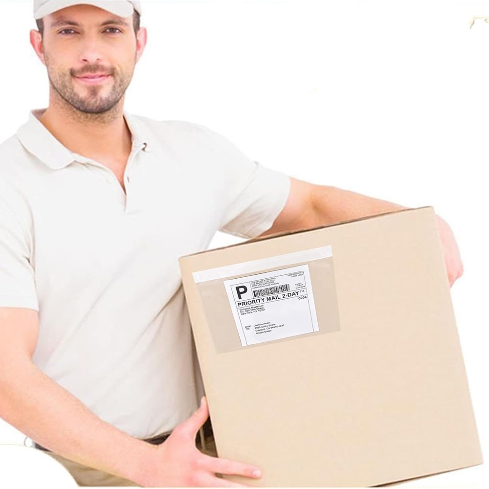 6″ x 9″ Clear Packing List Invoice Shipping Label Self Envelopes Pouches Bag USA