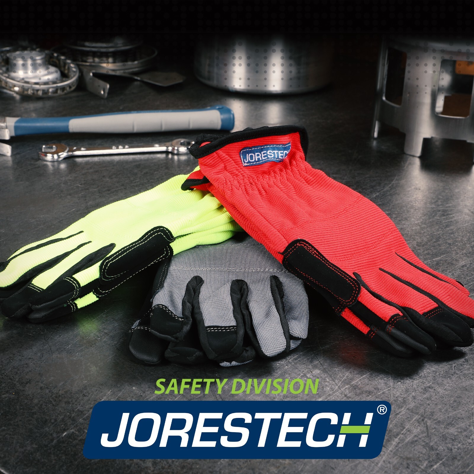 All Purpose Utility Work Gloves High Performance Mechanics Gloves, 3 Pair NEW
