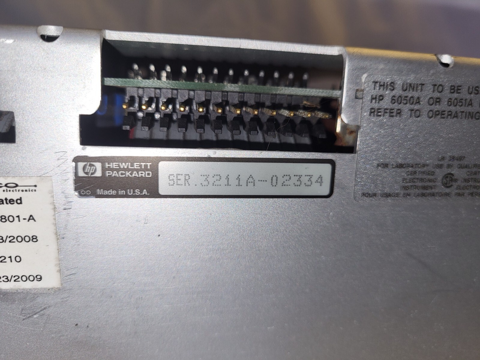 AGILENT HP 60504B 60Vdc 120 amps to 600 Watts