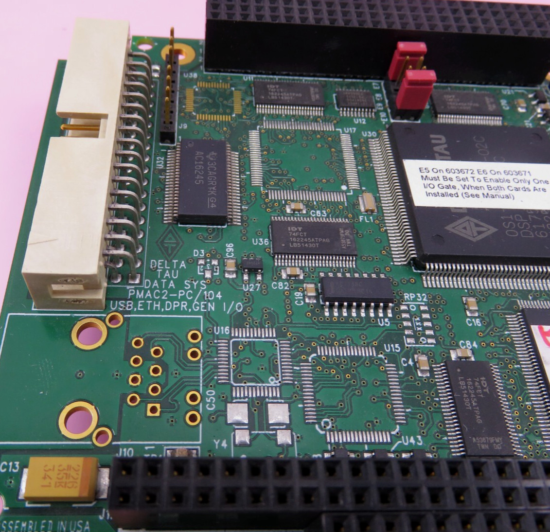 Delta Tau PMAC2-PC/104 ASSY 603672-10A Axis Motion Controller