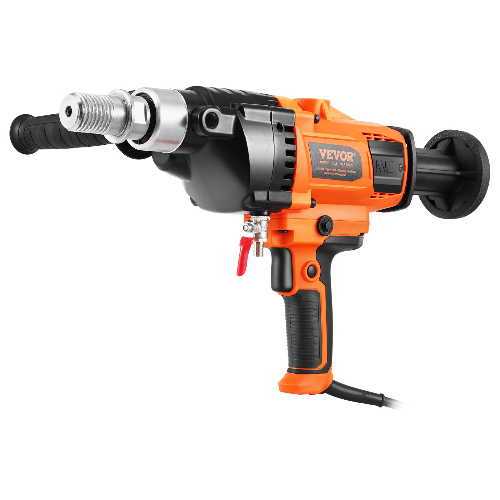 VEVOR Core Drill Machine 0.8-6.3in Dia 2000W Handheld Core Drill Rig for Mixing