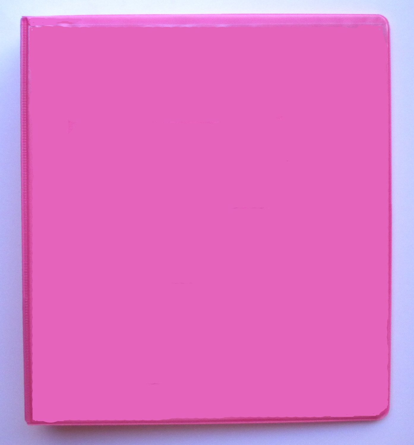 HOT PINK 3 RING 1″ VIEW BINDER 8.5 X 11 362-14HP