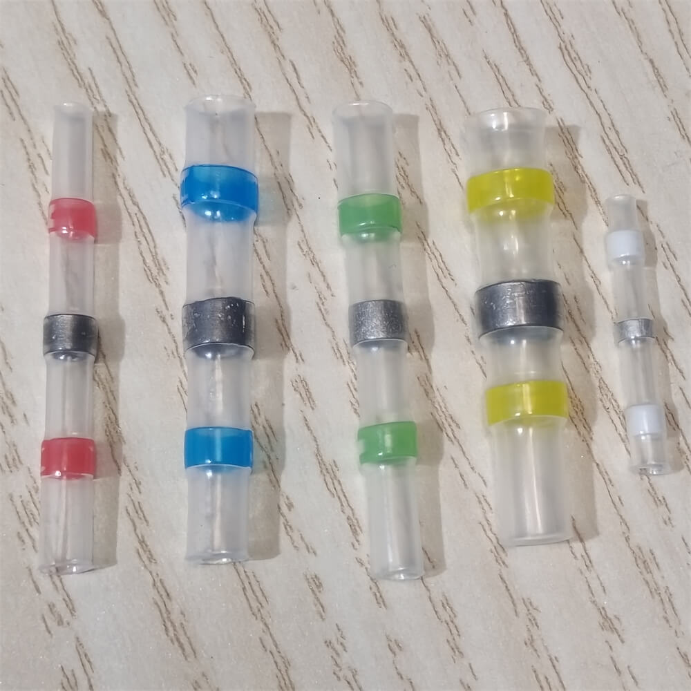 100-1000 Solder Seal Sleeve Terminal Waterproof Heat Shrink Butt Wire Connectors