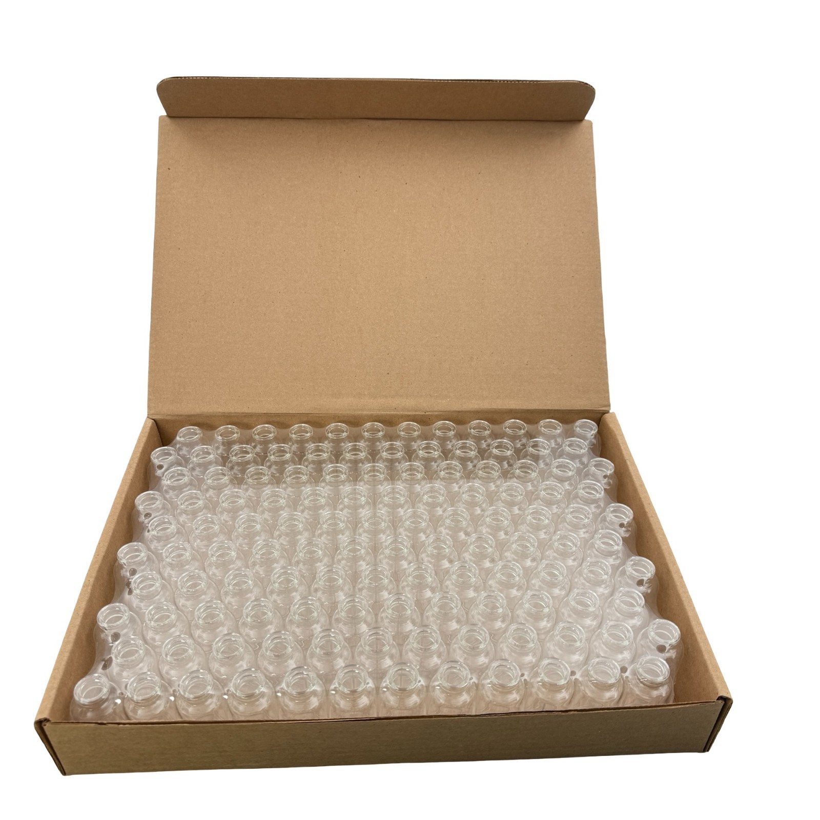 20mL Glass Serum Vials Type I Clear Lab Vial 120 Pack 223687