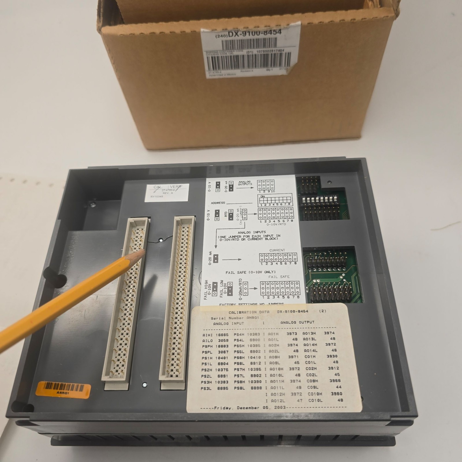 Johnson Controls DX-9100-8454 Metasys Controller