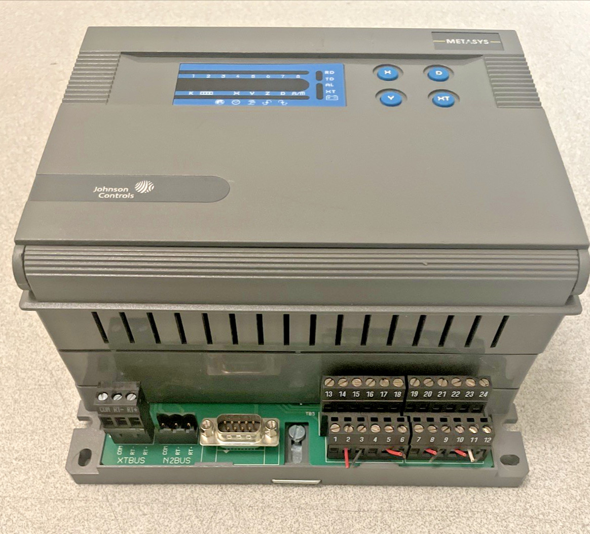 Johnson Controls Metasys DX-9100-8454 L9808 Controller DX-9100 w/ Base