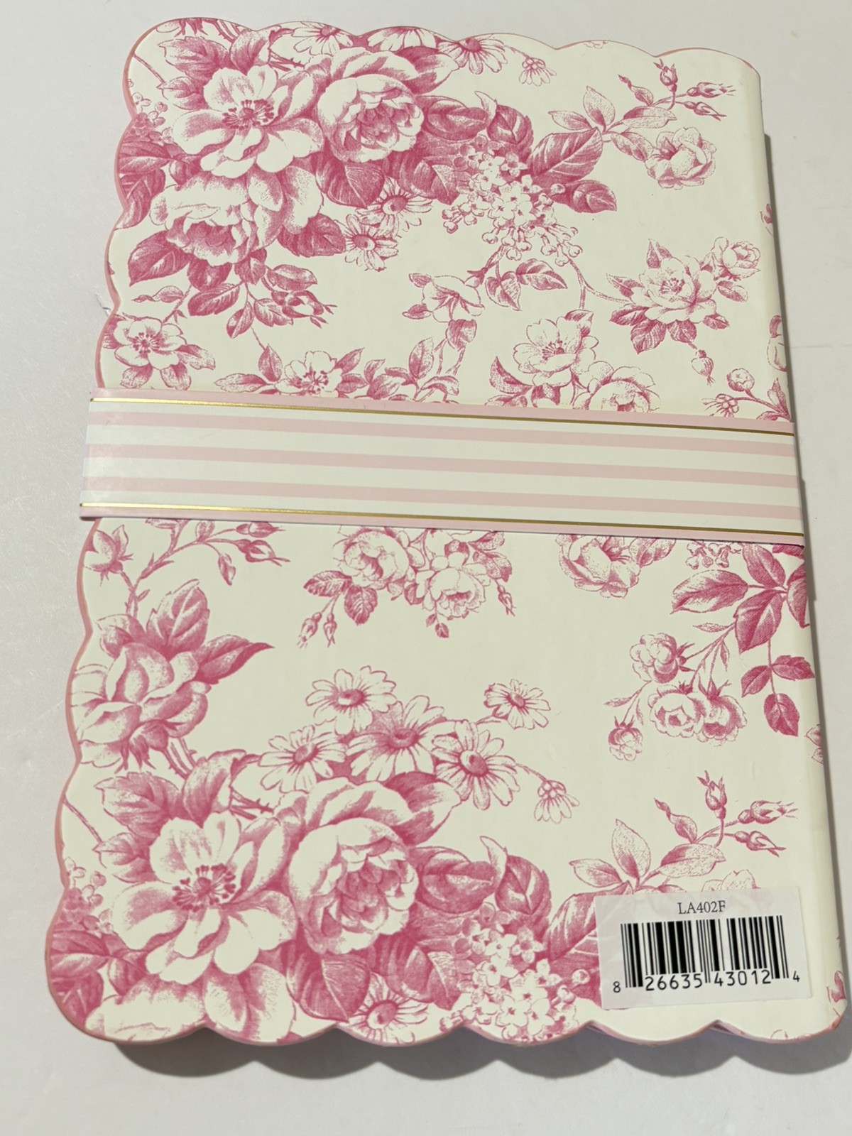 Laura Ashley Floral Lined Journal Notebook Garden bloom