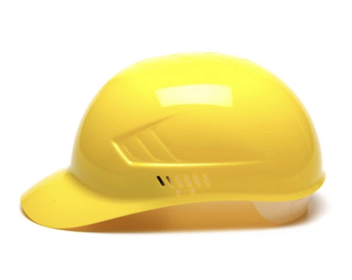 Pyramex Safety Bump Cap with 4 Point Glide Lock Suspension, Lightweight