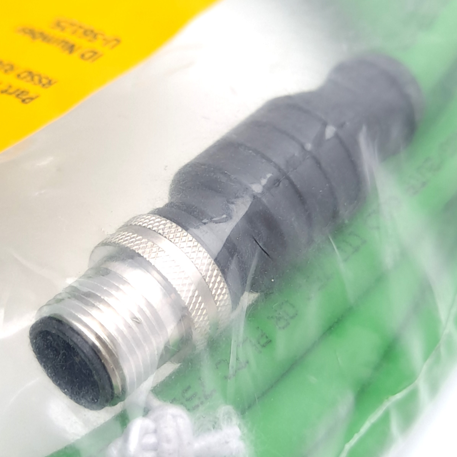 Turck RSSD RJ45S 423-3M Cordset, M12 4-Pin Male to RJ45 Male, 42V 1.5A, 3m