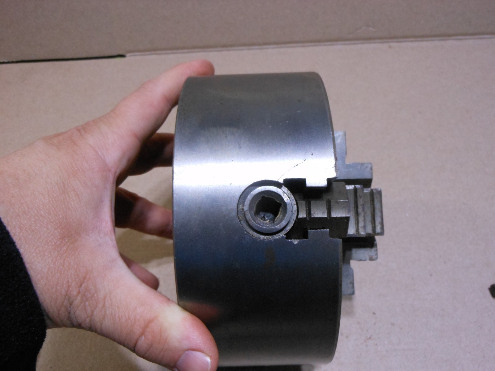 6″ Enco Lathe Chuck 4 Jaw Plain Back 271-6005 2773