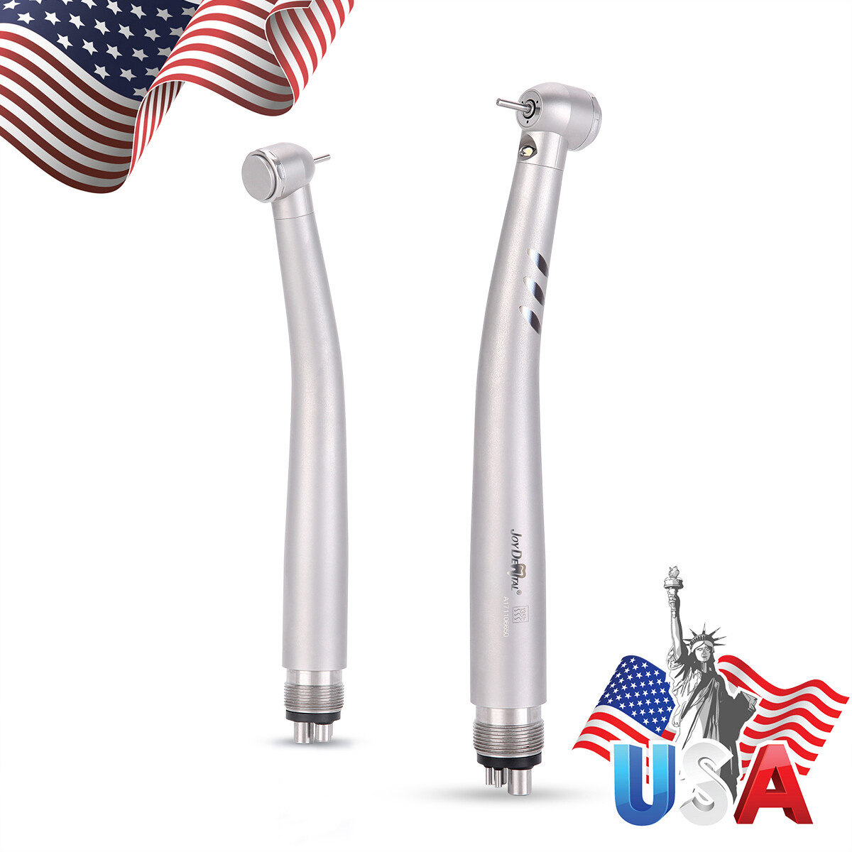 Dental Fiber Optic LED E-generator high speed handpiece Turbine 2Hole/4Hole