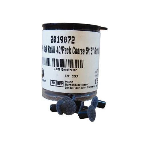 Poli-Pro Disc Refill, Coarse 5/16″ Grit Up, 40 Discs