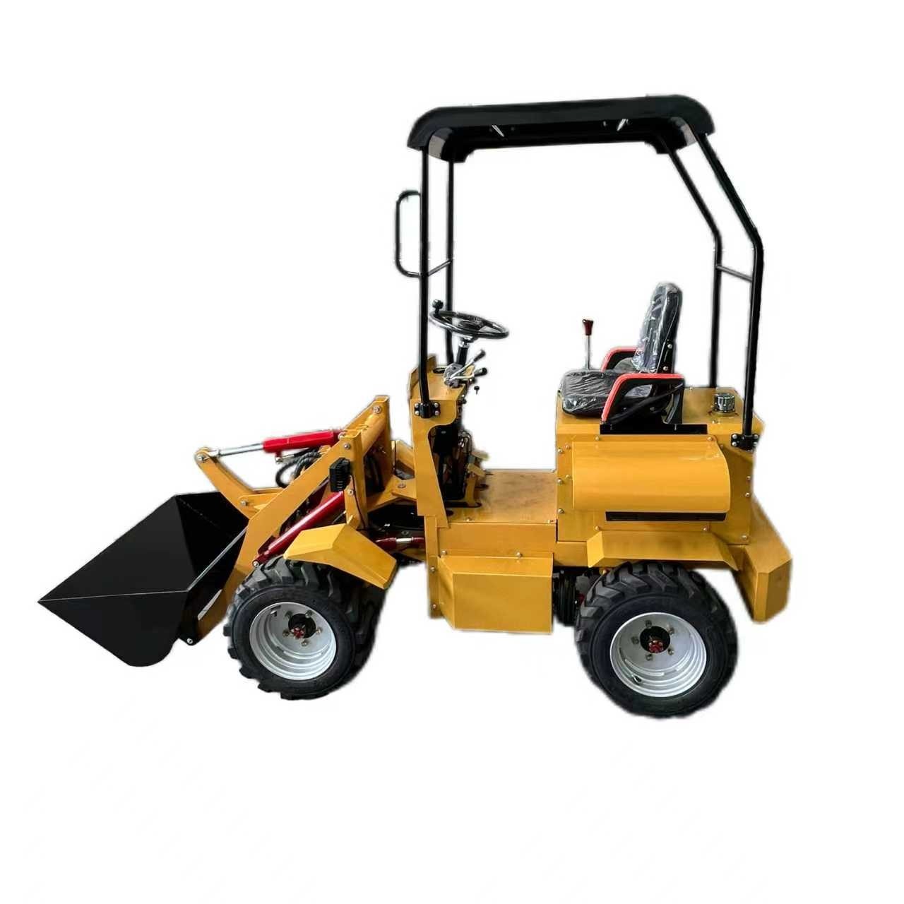 AGT Mini Skid Compact Loader Wheeled 23HP RATO Gasoline EPA Engine w/Bucket New