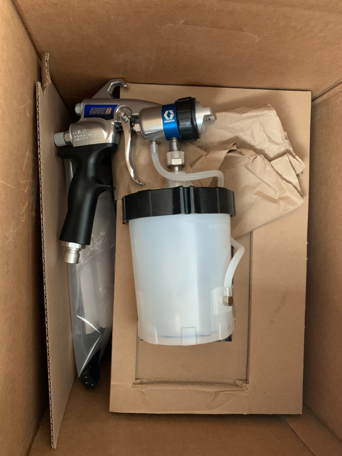 GRACO 17N263 FINISH PRO HVLP 7.0 Paint Sprayer EDGE II, Kit