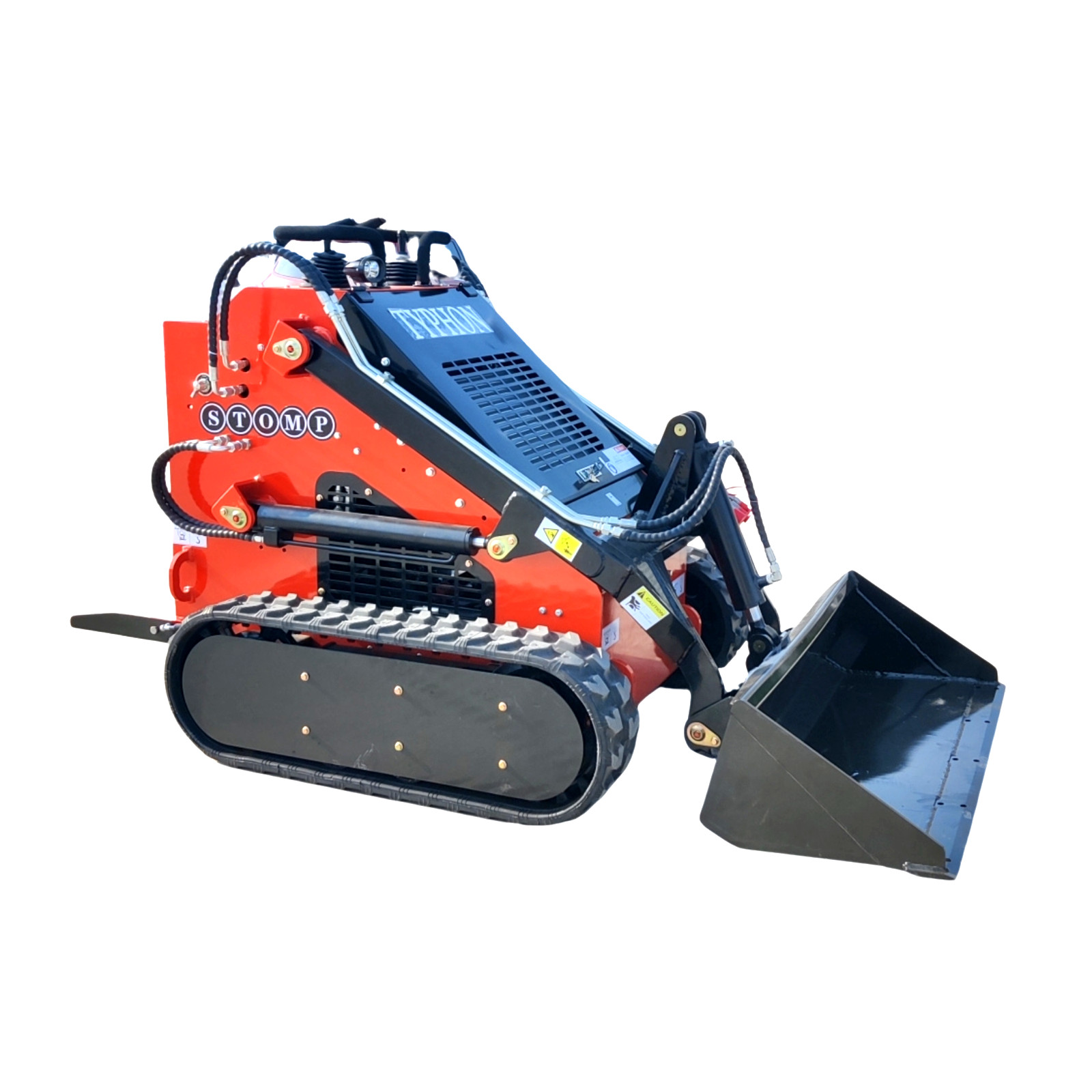 TYPHON STOMP Skid Steer Tracked EPA 23HP Briggs & Stratton Gas 3-Pumps FREE SHIP