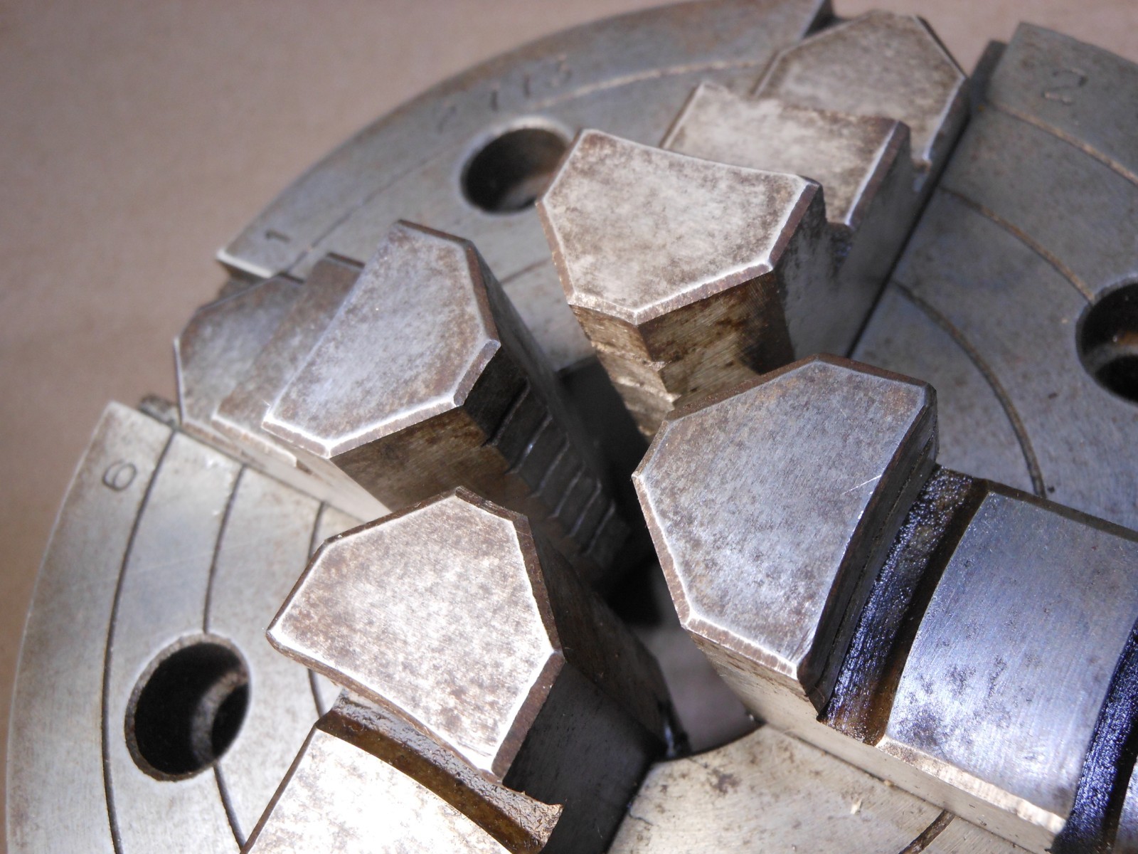 6″ Enco Lathe Chuck 4 Jaw Plain Back 271-6005 2773