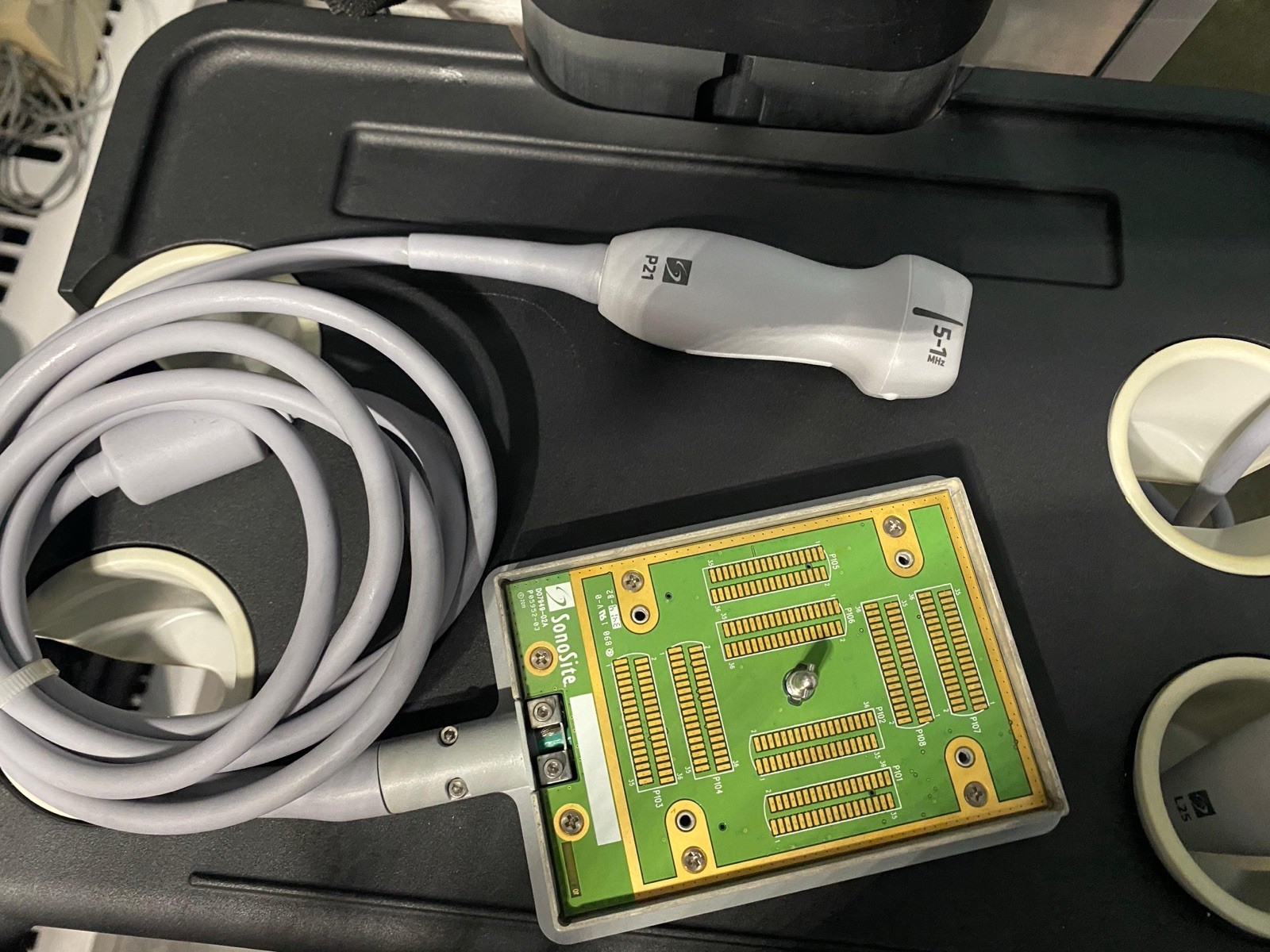 Sonosite M-turbo ultrasound With 13-6 Mhz Transducer and 5-1 Mhz Transducer
