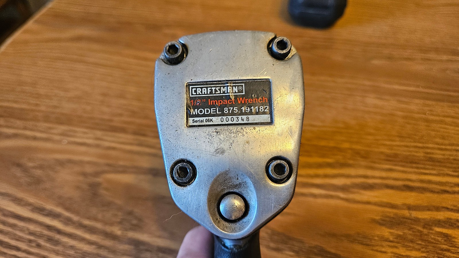 CRAFTSMAN 875.191182 1/2″ Drive Pneumatic Impact Gun Wrench