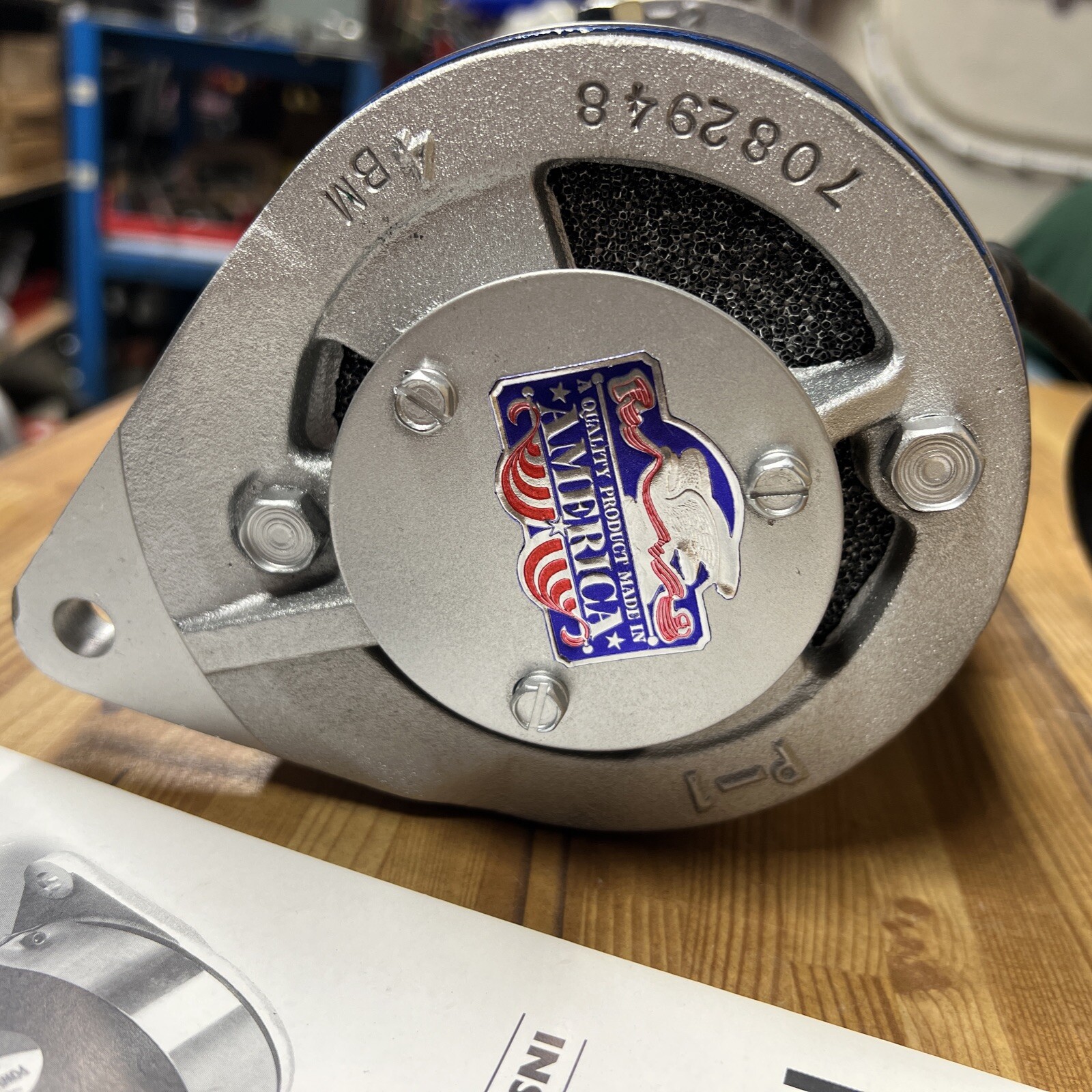 Fabco Power Mite PM-110 Belt Driven Generator 120V 50Hz