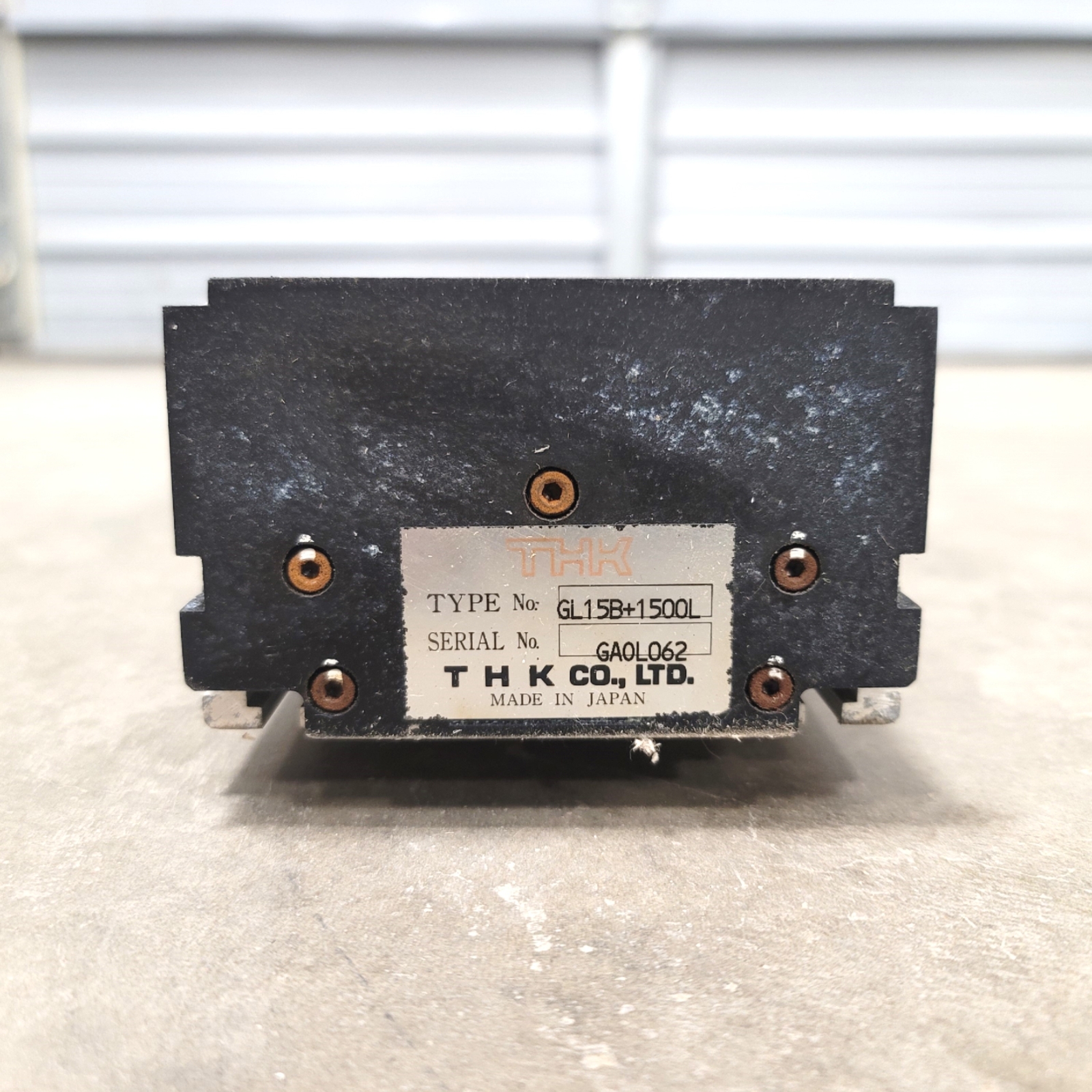 THK GL15B-1500L GL Belt Driven Linear Actuator 1500mm Stroke 35mm Pitch NEMA 23