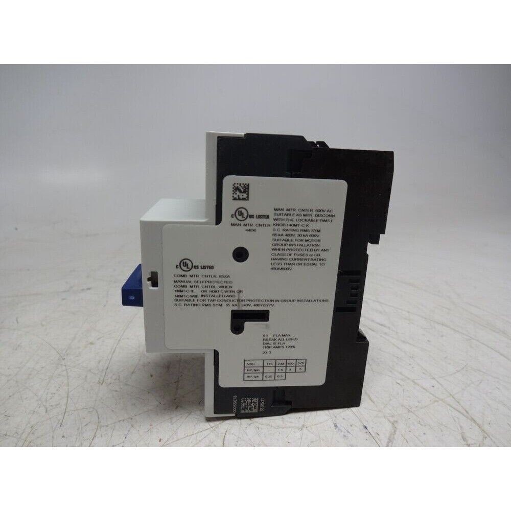 New AB 140MT-C3E-B63 4.0-6.3A 3-Pole Motor Protection Breaker USA