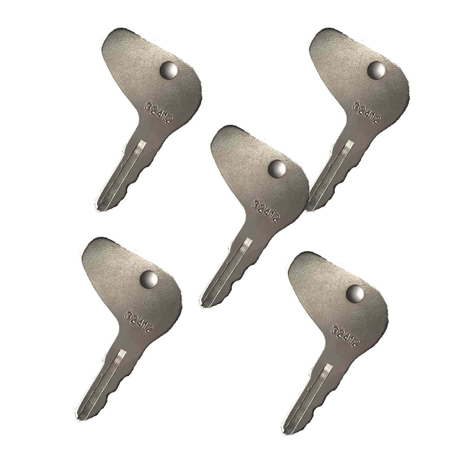 5pcs Ignition Key for Kubota L1275 L2250 L2350 L2600 L2850 L2900 L3240 L4310