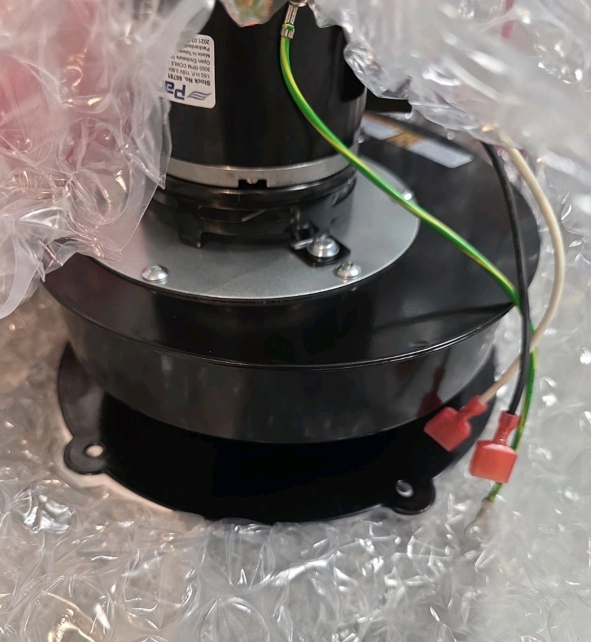 Packard 66781 Rheem Replacement Draft Inducer Blower Motor 115V 0.6 Amp