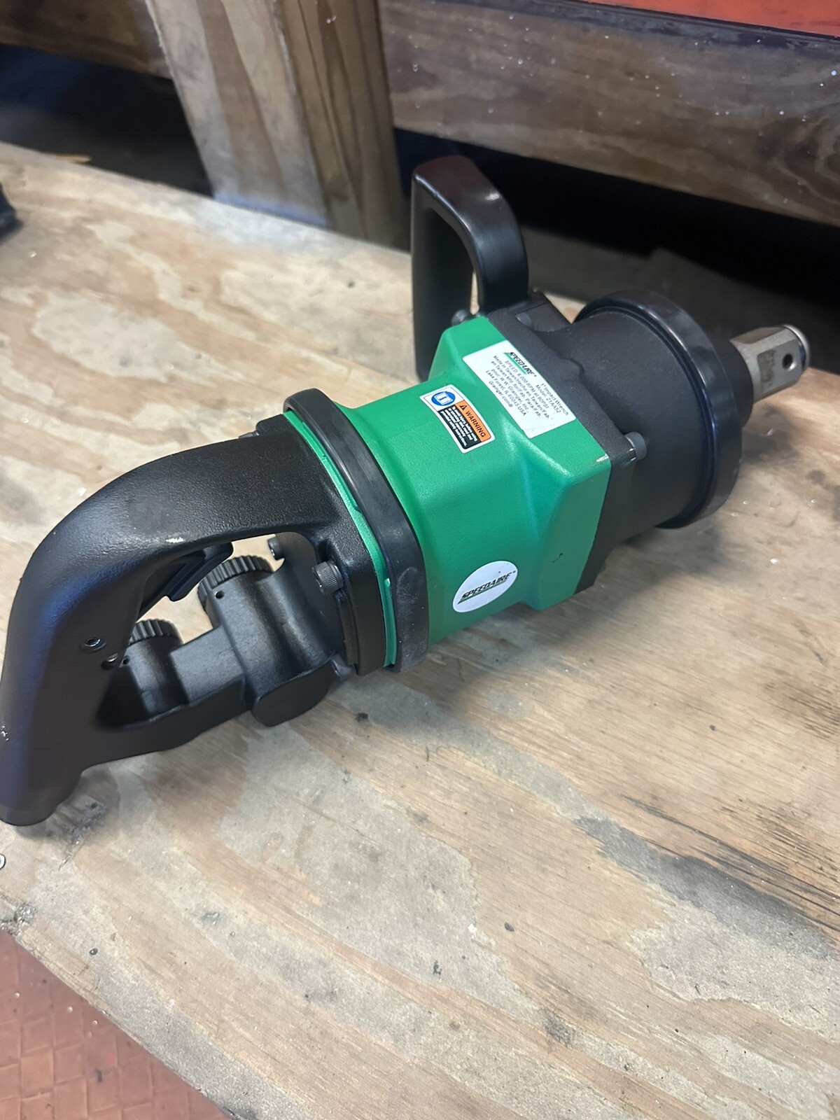 Speedaire 1 In Impact Wrench, 6,000 RPM, 21AA52
