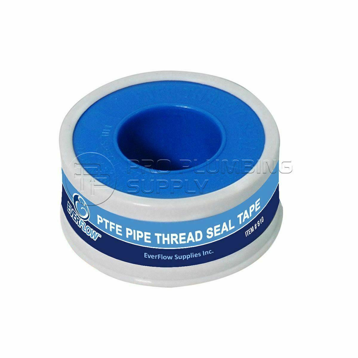 10 Rolls Everflow Teflon PTFE Thread Plumbing Seal Tape Pipe 1/2″in x 260″in USA