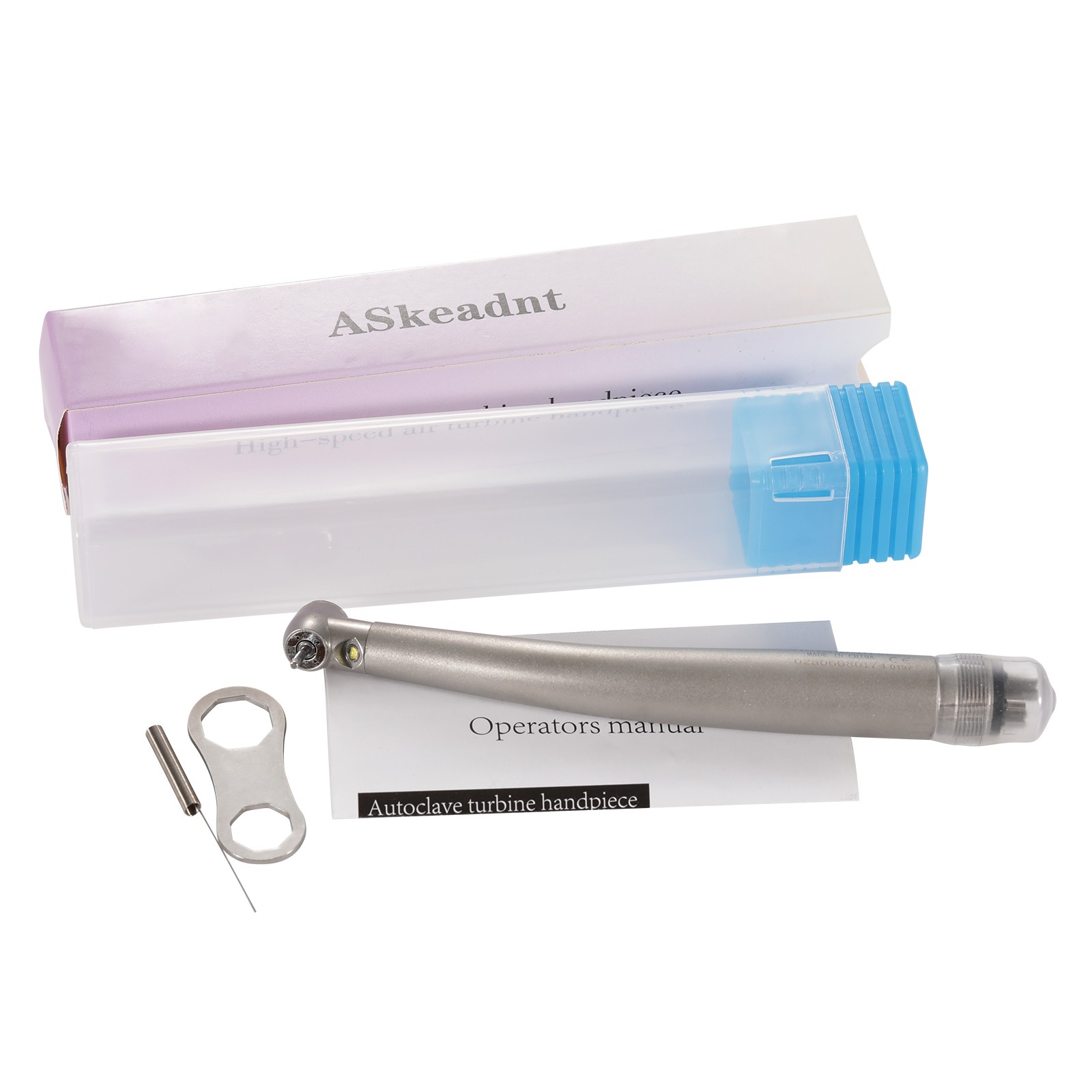 NSK Style Dental Fiber Optic LED E-generator Handpiece High Speed Turbine 4HOLE