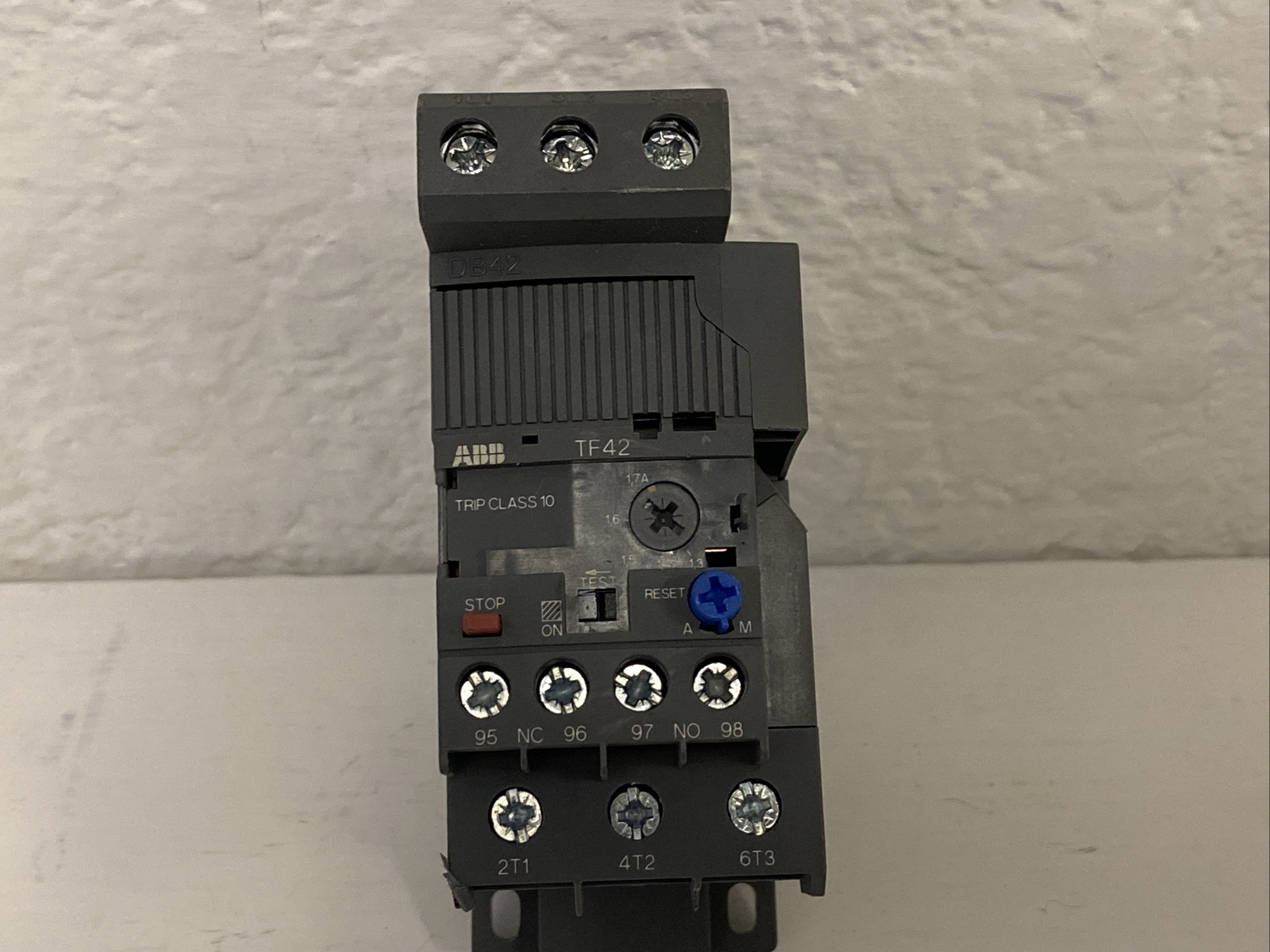 ABB TF42-1.7 1SAZ721201R1028 Thermal Overload Relay