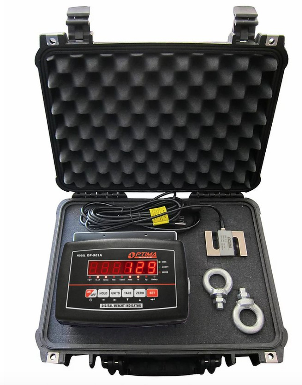 Prime OP-926 Hanging Crane Scale 500 lb x 0.5 lb with 2 Yr Warranty