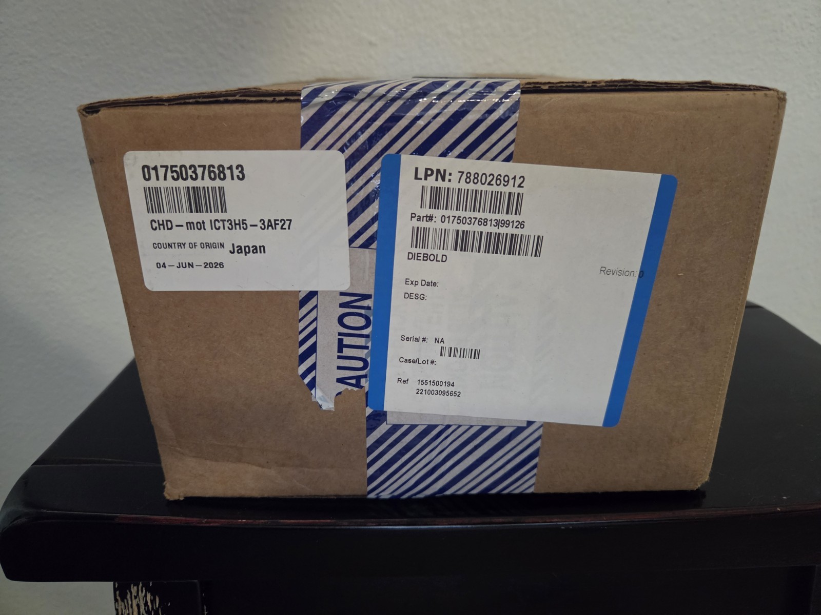 Wincor / Diebold Nixdorf Card Reader ICT3H5 01750376813, 1750376813 SP3 NEW