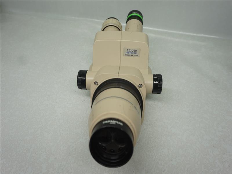 Olympus SZ3060 SZ30 Microscope w/ GSWH20X/12.5(1), 110AL0.62X 30Days Warranty
