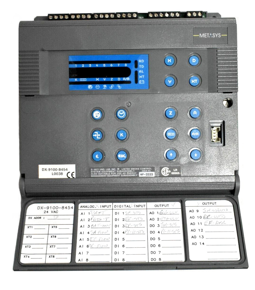 Johnson Controls Metasys DX-9100-8454 Programmable Logic Controller
