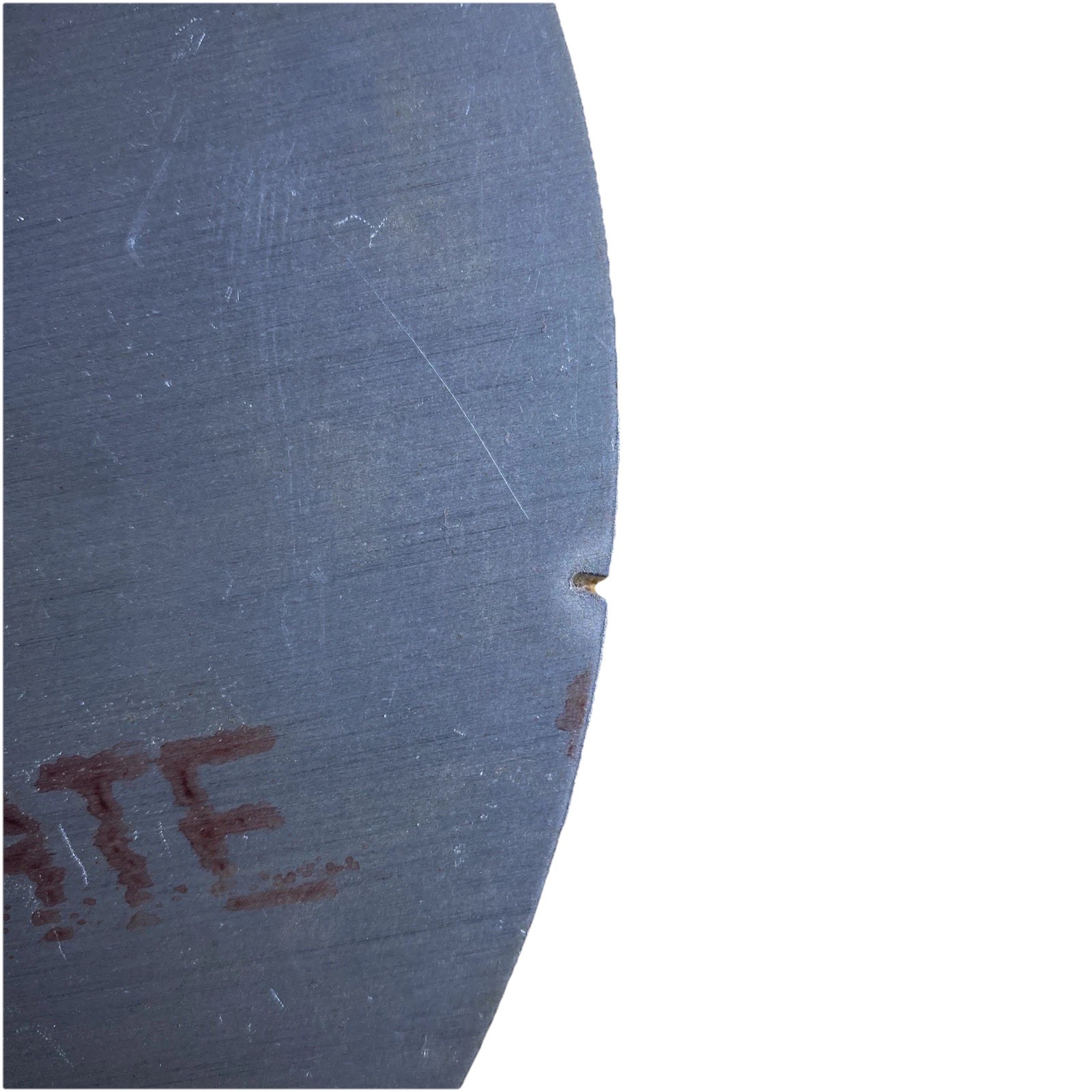 3/8” (.375”) Thick Disc 9 5/8″ Diameter Circle Round 6061 Aluminum Waterjet Cut