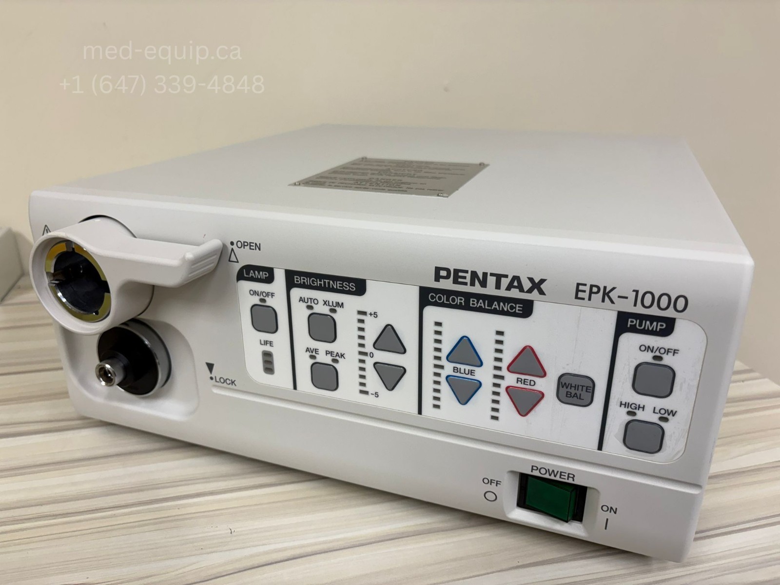 Pentax EPK-1000 Digital Video Processor Xenon Light Source