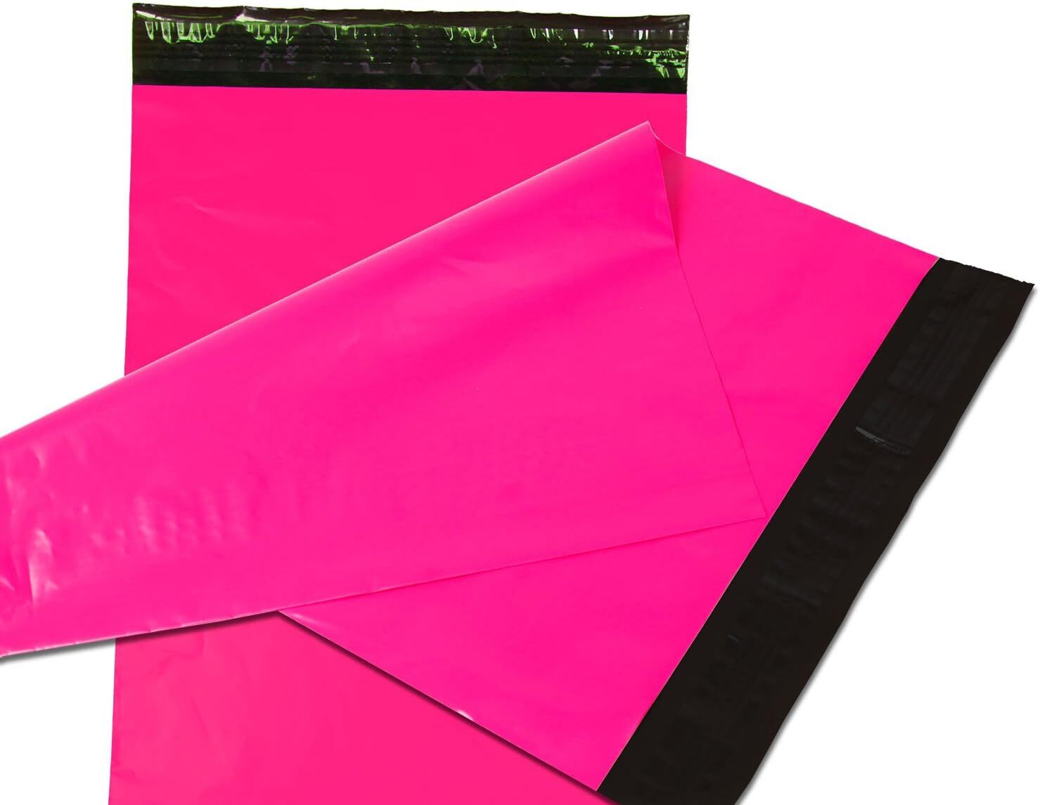 Hot Pink Color Poly Mailers Self Sealing Shipping Bags Plastic Mailing Envelopes