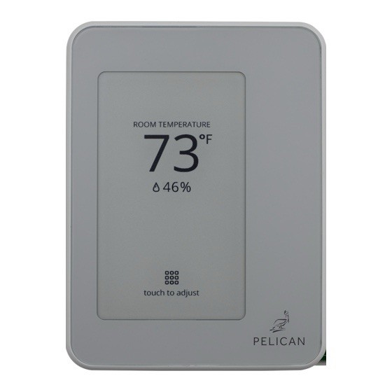 Pelican Wireless Systems TC-4 Thermostat W/CO2 & Humidity Sensor, New