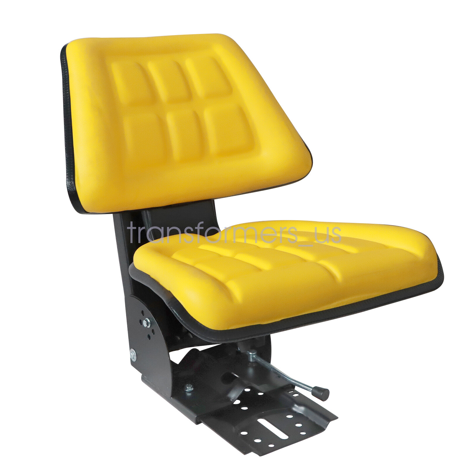 Yellow Tractor Suspension Seat Fit John Deere 5200 5210 5300 5310 5510