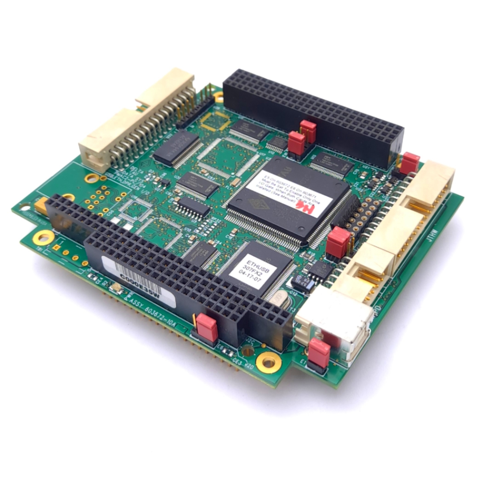 Delta Tau PMAC2-PC/104 603672-10A USB,ETH,DPR,GEN I/O Multi Axis Control Board