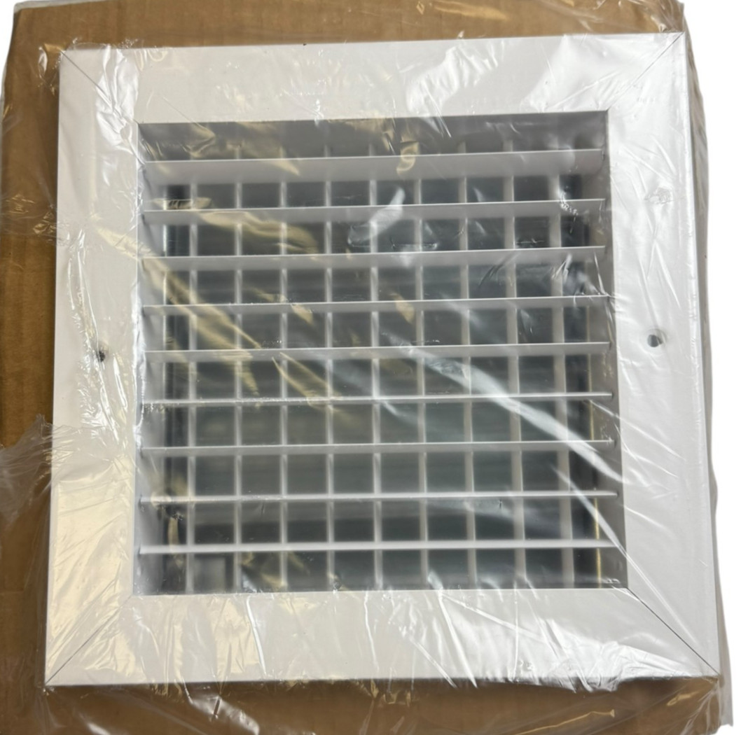 Titus 4FL 12×4 Steel HVAC Return Air Grille White 12×4 Vent Cover MADE IN MEXICO