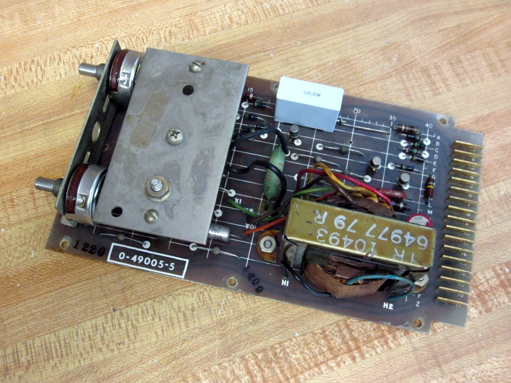 Reliance 0-49005-5 CardPak Linear Voltage Time Unit O-49005-5 PCB Only