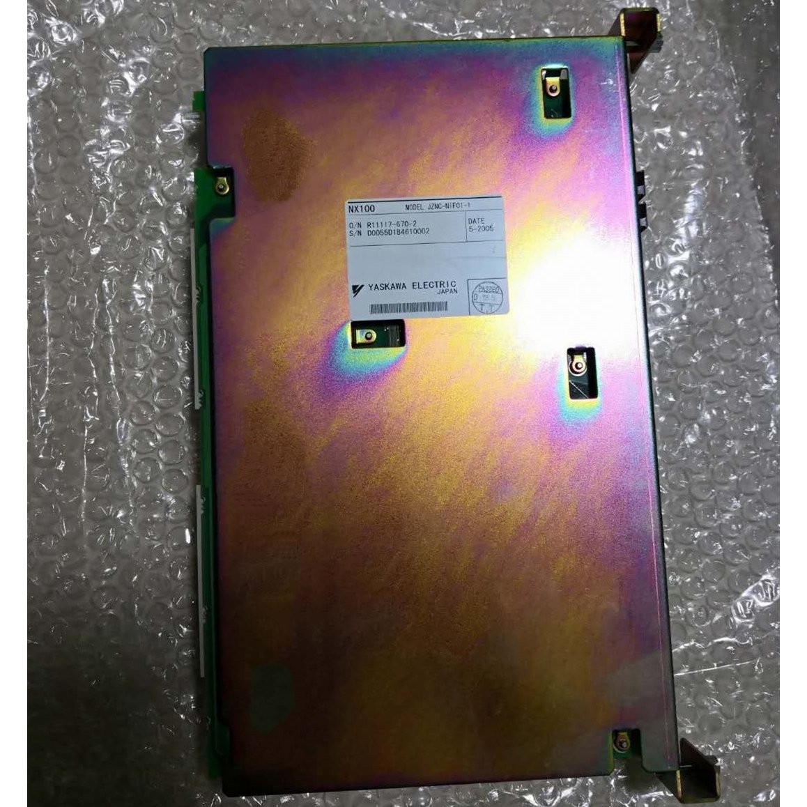 1pc used Yaskawa JZNC-NIF01-1 Robot communication unit spot stock #YP1