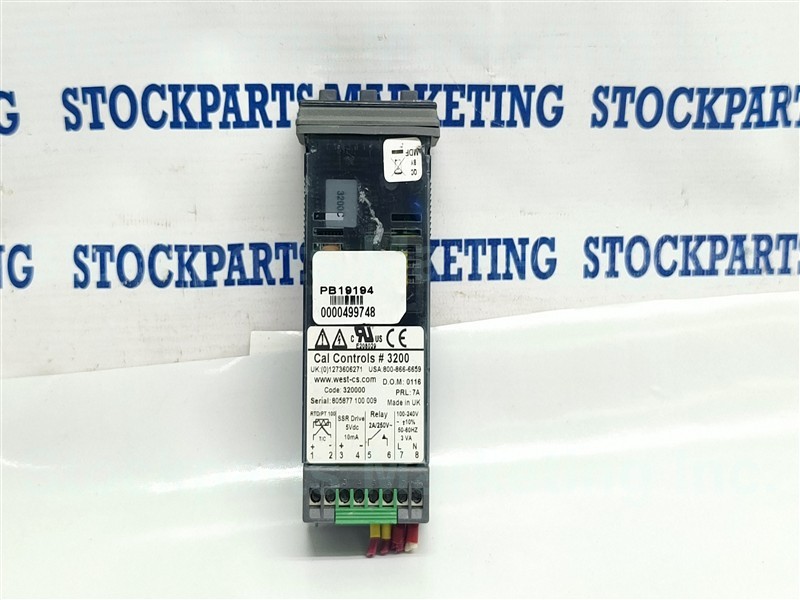 Lot 2pcs Cal Controls 3200 30 Days Warranty Fast Shipping!!!
