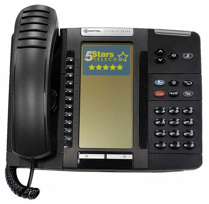 Mitel 5320e Backlit IP Phone (50006634) Renewed (Grade A) 1 Year Warranty